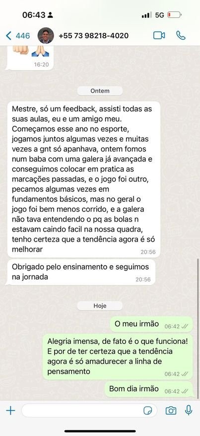 Depoimento real de aluno da UFTV